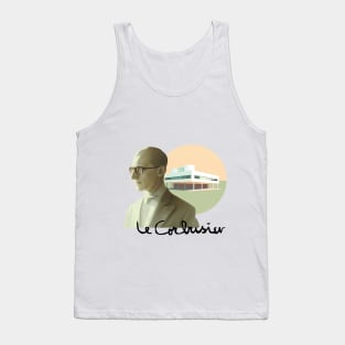 Le Corbusier and Villa Savoye Tank Top